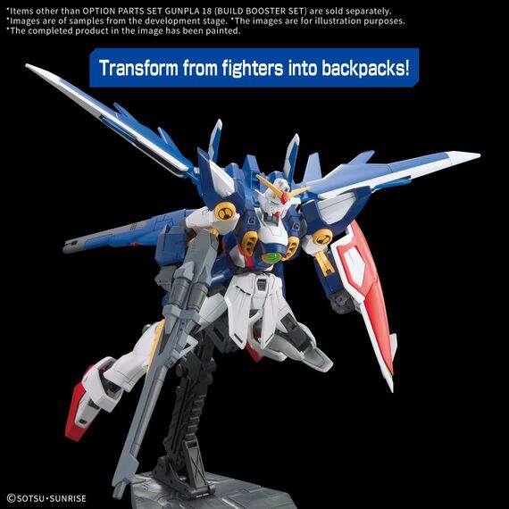 GUNDAM - Option parts set Gunpla 18 (Build booster set) - Model Kit