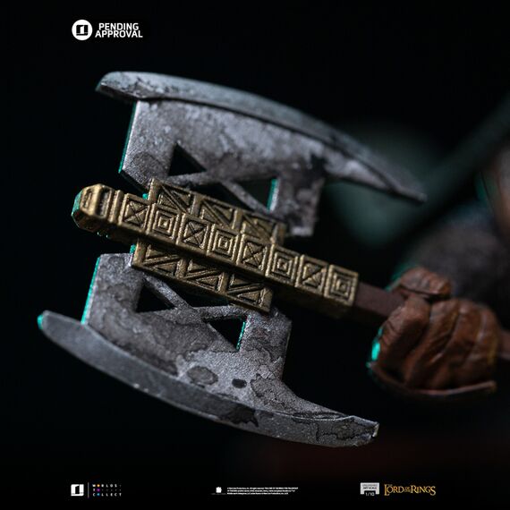 LOTR - Gimli - Statue Unleashed Art Scale 1/10 25.3cm