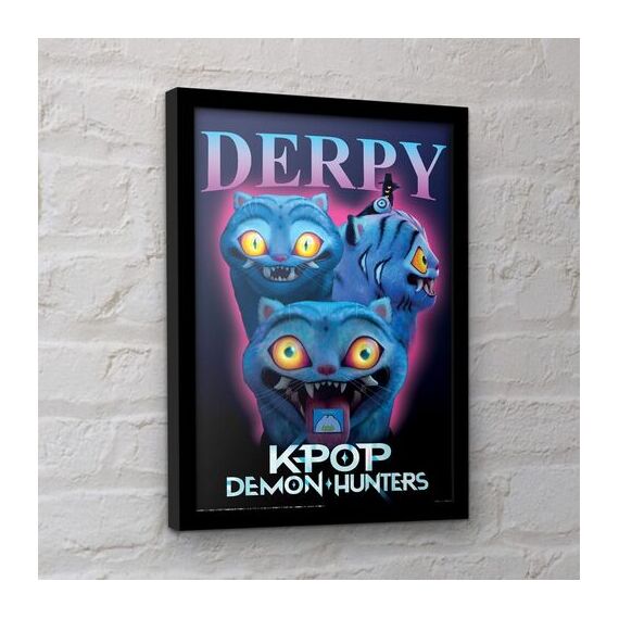 K-POP DEMON HUNTERS - Derpy - Collector Print 45x35cm