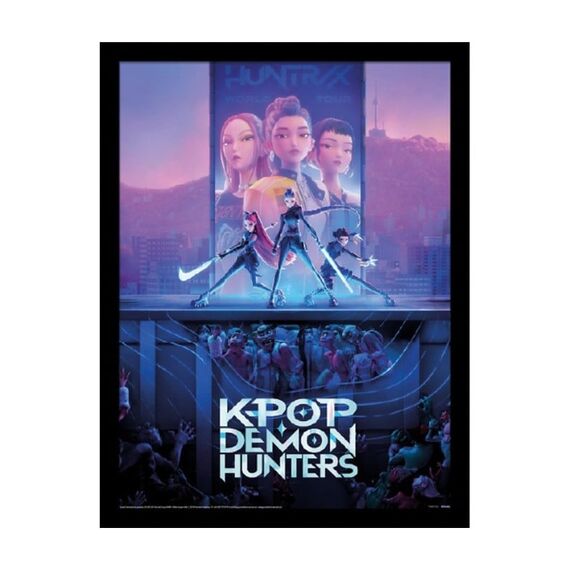 K-POP DEMON HUNTERS - Key Art - Collector Print 45x35cm