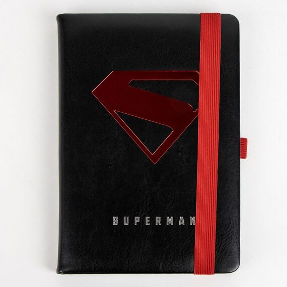 SUPERMAN - Stationery Set - A5 Notebook + Badge