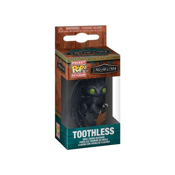 HOW TO TRAIN YOUR DRAGON LIVE ACTION - Pocket Pop Keychain - Toothless