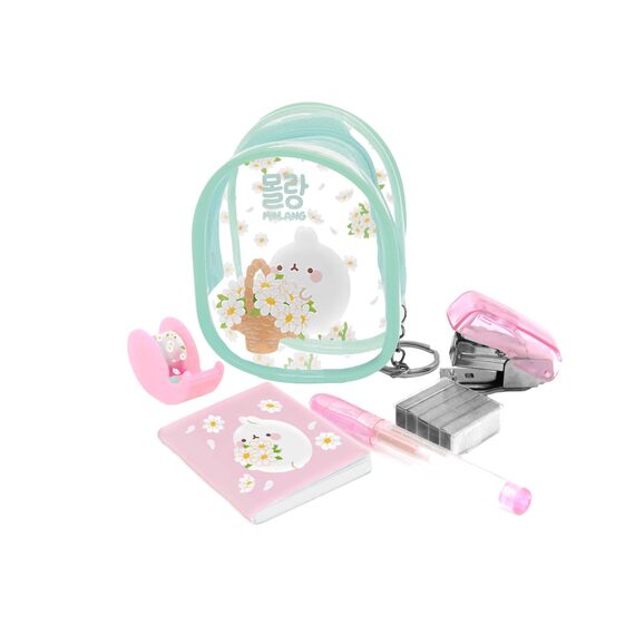 MOLANG - Blossom - Mini Stationery Set - 5pc