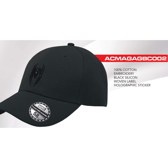SPIDER-MAN - Logo Black - Baseball Cap