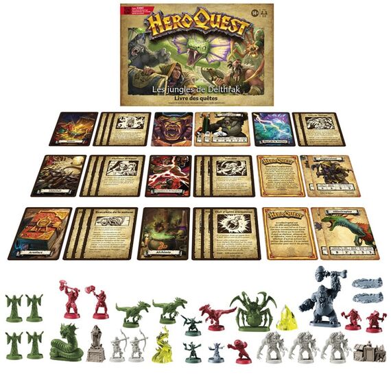 HEROQUEST - Extension : Jungles of Delthrak (French Version)