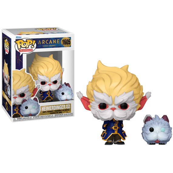 ARCANE - POP TV N° 1605 - Heimerdinger with Poro