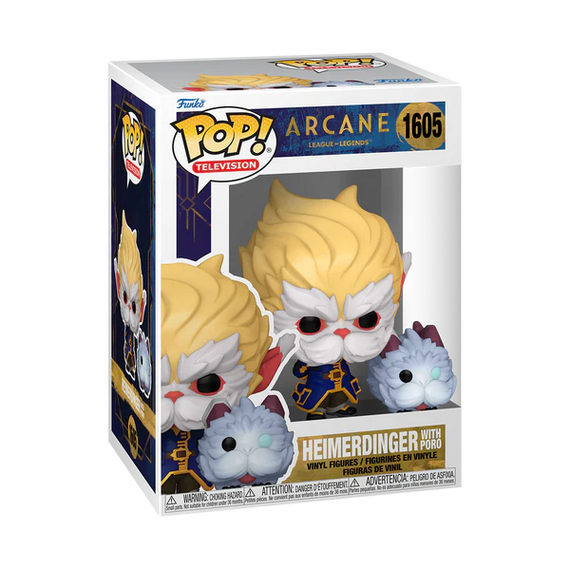ARCANE - POP TV N° 1605 - Heimerdinger with Poro