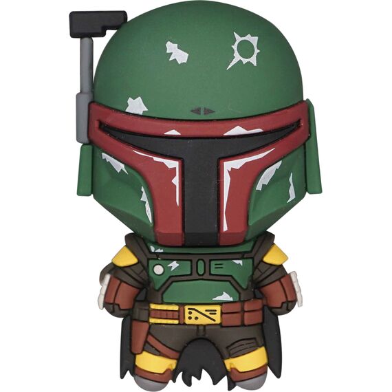 STAR WARS - Boba Fett - 3D foam collectible magnet