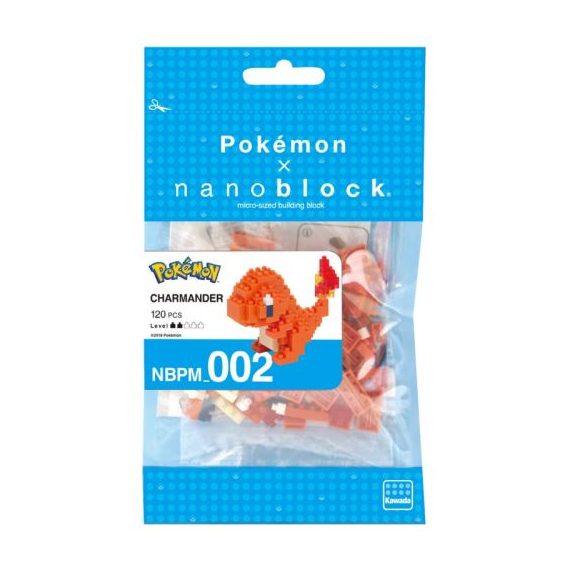 POKEMON - Charmander - Figure Nanoblock 10cm
