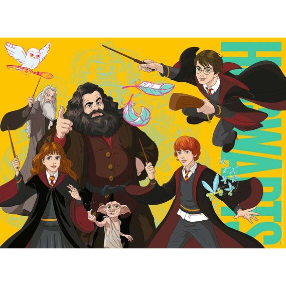 HARRY POTTER - Harry Potter and the other wizards - Puzzle 100P XXL