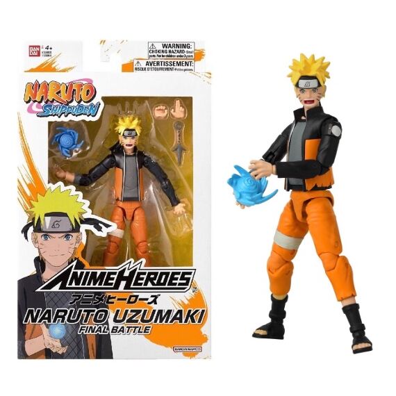 NARUTO - Naruto "Final Battle" - Figure Anime Heroes 17cm