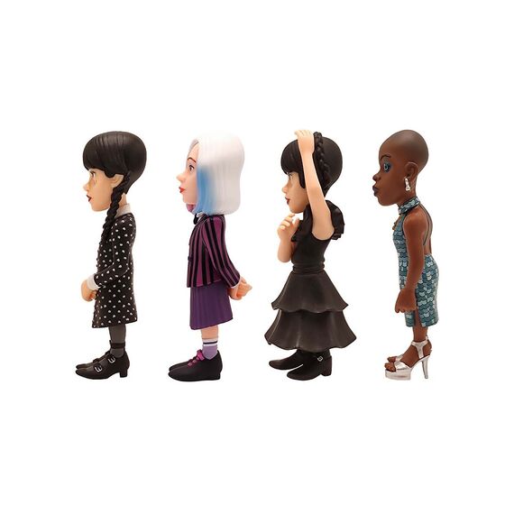 WEDNESDAY -Wednesday, Wednesday in dress,Enid,Bianca -4 Fig. Minix 7cm