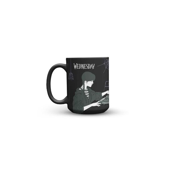 WEDNESDAY with Her Typewriter - Mug 11,8oz