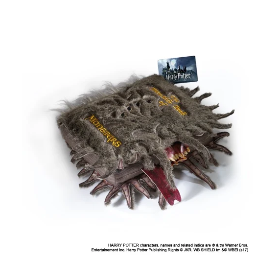 HARRY POTTER - Monster Book of Monsters Plush large - 36cm
