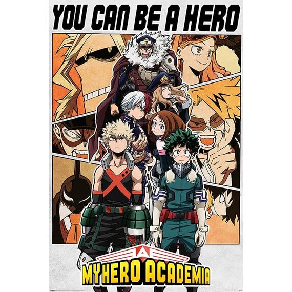 MY HERO ACADEMIA - Be a Hero - Poster 61x91cm