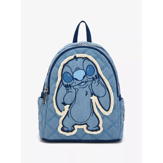 DISNEY - Stitch "Denim" - Mini Backpack Loungefly 'Exclusive'