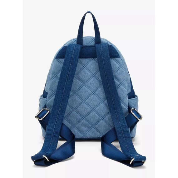 DISNEY - Stitch "Denim" - Mini Backpack Loungefly 'Exclusive'