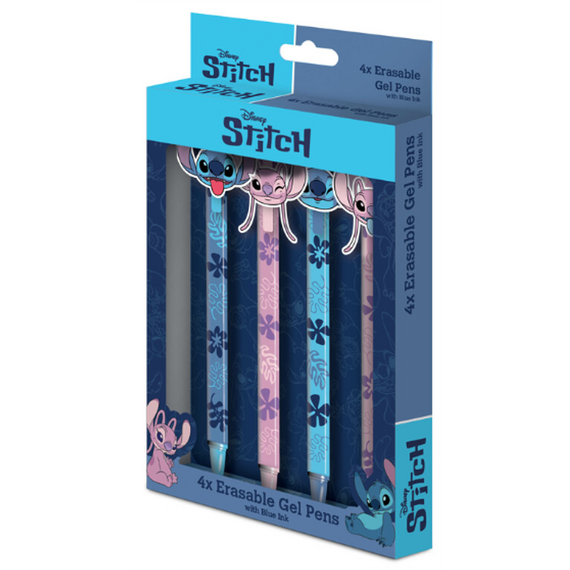 STITCH & ANGEL - 4 Head Topper Erasable Gel Pens