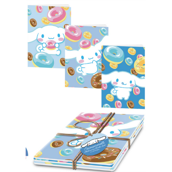 CINNAMOROLL - Set of 3 Excercice Book