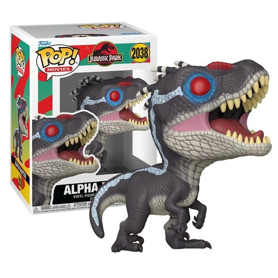 JURASSIC PARK - POP Movies N° XXXX - Alpha Raptor