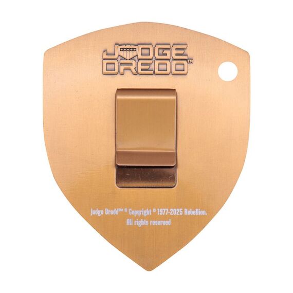 2000AD JUDGE DREDD - Badge - Replica Limited Edition