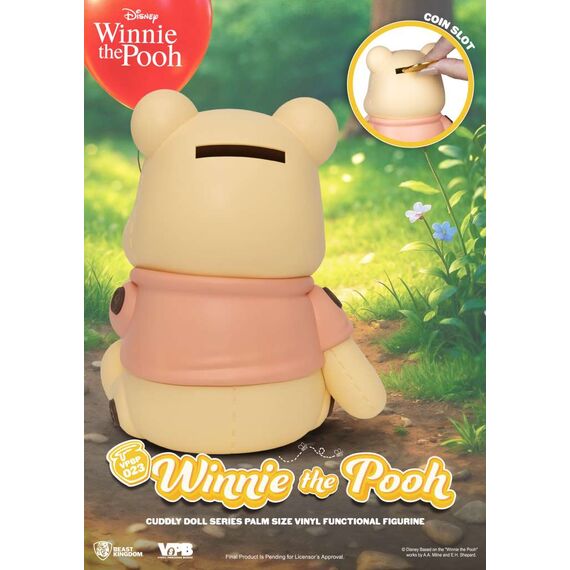 DISNEY - Winnie The Pooh - Bank Cuddly Doll 12cm