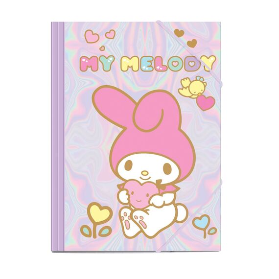 MY MELODY - Elastic Folder Size 25x35cm