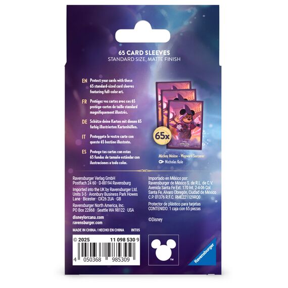 DISNEY - Lorcana - Card Sleeve - Mickey Mouse - Chapter 8
