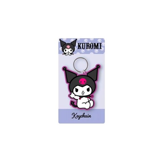 KUROMI - Purple - Rubber Keychain
