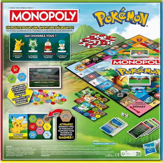 MONOPOLY - POKEMON (French)