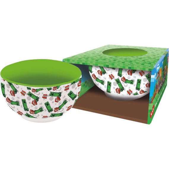 MINECRAFT - Survival Mode - Ceramic Bowl in Gift Box - 600ml