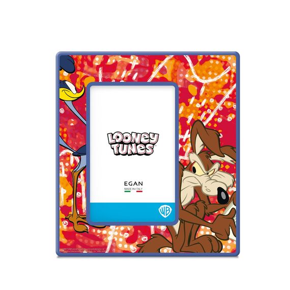 LOONEY TOONS - Ceramic Photo Frame 20x18cm - Wile Coyote & Road Runner