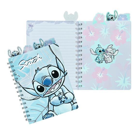 STITCH - Watercolor - A5 Notebook + 4 Dividers