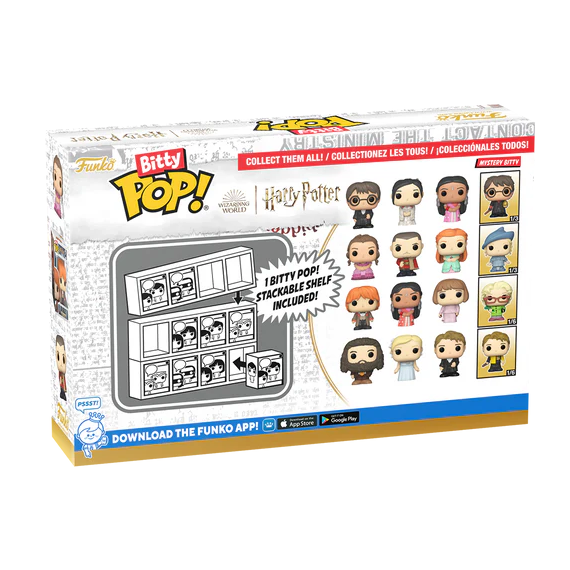 HARRY POTTER 4 - Bitty Pop 4 Pack 2.5cm - Harry