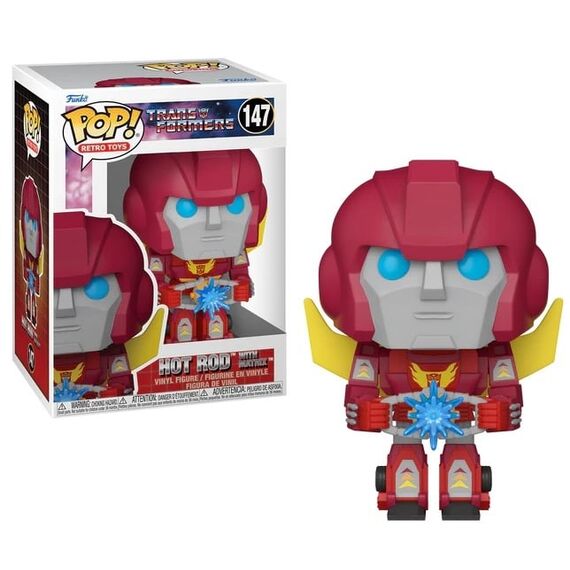 TRANSFORMERS - POP N° 147 - Hot Rod with Matrix