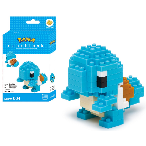 POKEMON - Squirtle - Figure Nanoblock 10cm