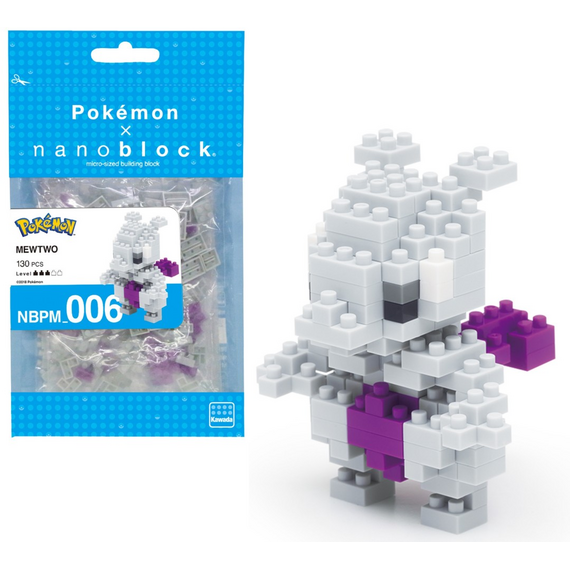 POKEMON - Mewtwo - Figure Nanoblock 10cm