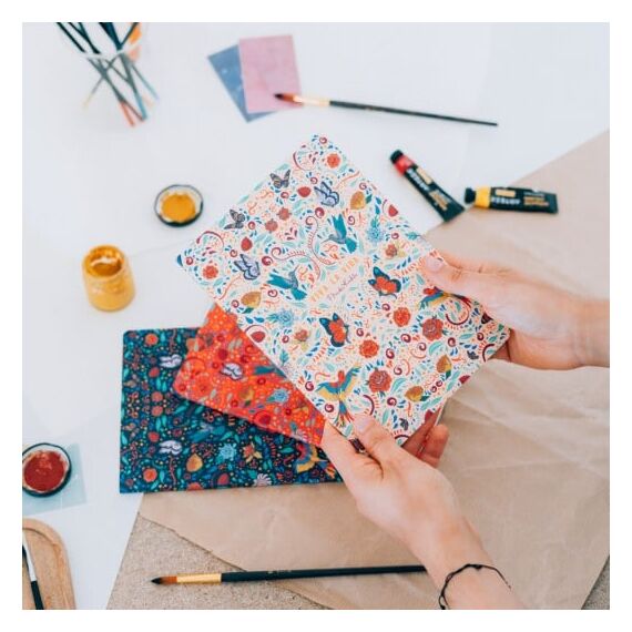 FRIDA KAHLO - 3 Pack of Notebooks - Size A5