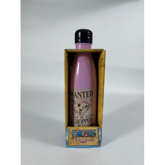 ONE PIECE - Chopper Wanted - Metal Bottle - 19 oz