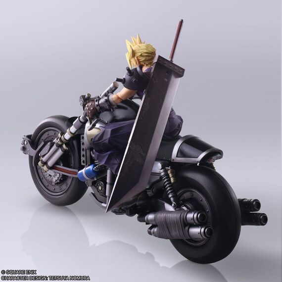 FINAL FANTASY VII - Cloud & Hardy-Daytona - Figure Bring Arts 15cm
