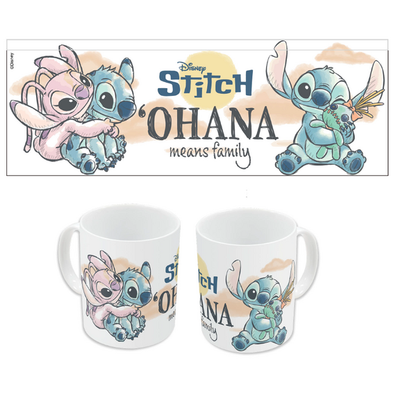 STITCH & ANGEL - Ohana - Ceramic Mug 11oz