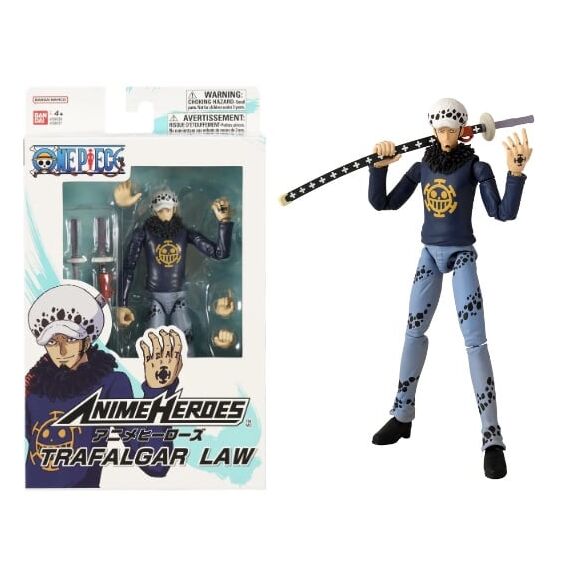 ONE PIECE - Trafalgar Law - Figure Anime Heroes 17cm