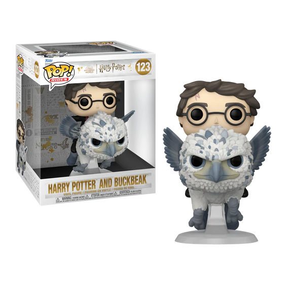 HARRY POTTER 3 - POP Ride DLX N° 123 - Harry & Buckbeak