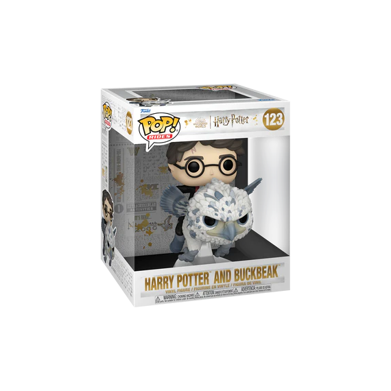 HARRY POTTER 3 - POP Ride DLX N° 123 - Harry & Buckbeak
