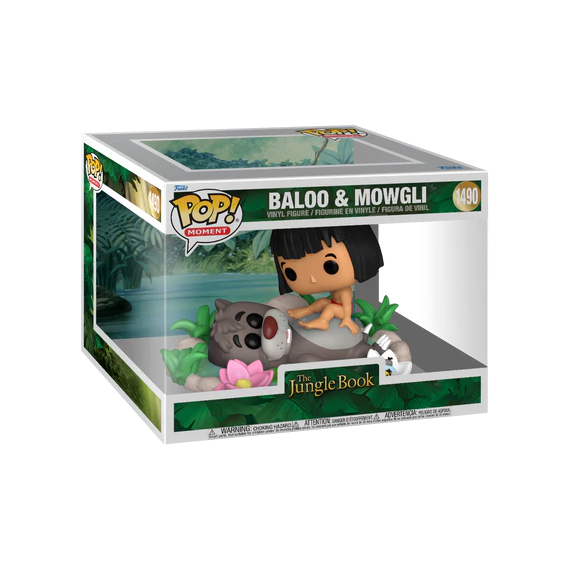 JUNGLE BOOK - POP Moment N° 1490 - Baloo & Mowgli