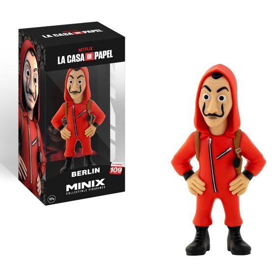 MONEY HEIST - Berlin with Mask - Figure Minix 12cm