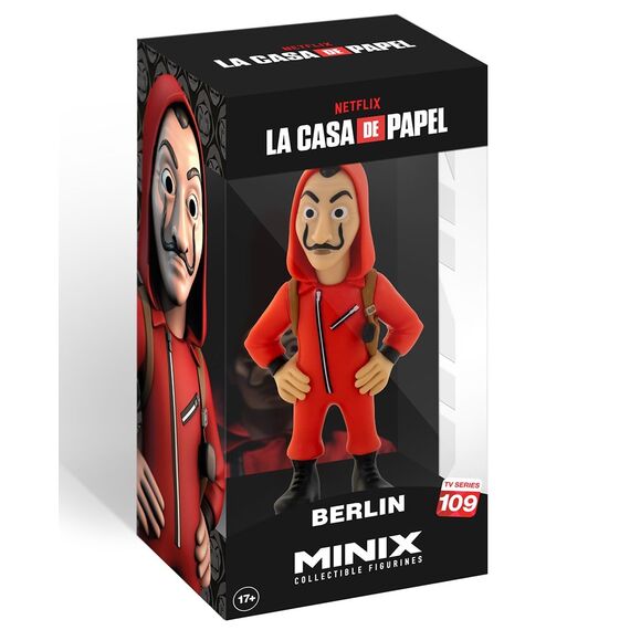 MONEY HEIST - Berlin with Mask - Figure Minix 12cm