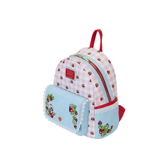 STRAWBERRY SHORTCAKE - Denim - Mini Backpack LoungeFly
