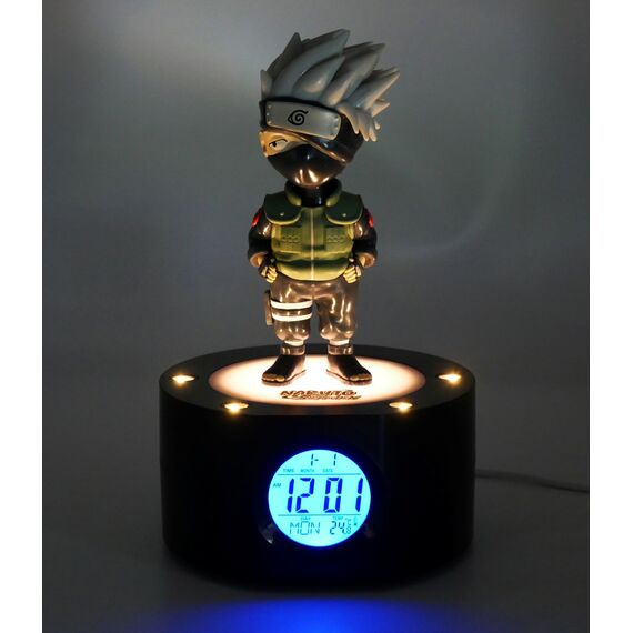 NARUTO - Kakashi - LED Light-Up Alarm Clock - 18 cm