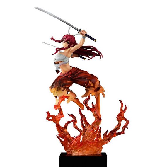 FAIRY TAIL - Erza Scarlet Samurai Ver. Kurenai - Statue OrcaToys 43cm
